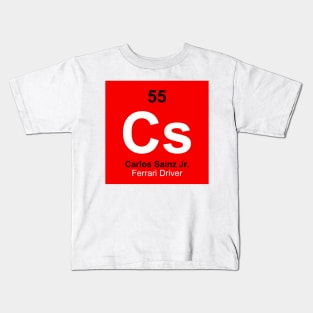 Carlos Sainz Driver Element Kids T-Shirt